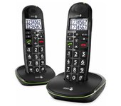 Teléfono Inalámbrico Doro 110 DUO Negro