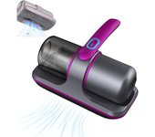 Aspiradora de mano, aspiradora de mano Sleepvac UV de Isterilize, nueva aspiradora para cama 2024, máquina limpiadora de colchones, limpiadora profunda (azul dorado)