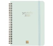 AGENDA 2025 TRENDY ALMA E10 155X212MM SEMANA VISTA HORIZONTAL MENTA FINOCAM 762020325