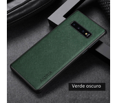 Case for Samsung Galaxy S10 Plus Lite S10E 5G  funda Cross pattern Leather cover Luxury coque for  galaxy s10 plus  case