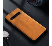 Premium Luxury leather Phone Case for Samsung galaxy S10 Plus Lite 5G S10e Retro Business Style Solid color cover funda capa