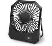 Ventilador USB de Escritorio Digital Velocidad de 3 Mini Ventilador de Enfriamiento Portátil para Hogar, Oficina, Dormitorio Carga USB