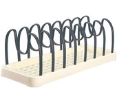 Organizador de ollas y sartenes para Gabinete, soporte para tapa de olla para encimera de cocina