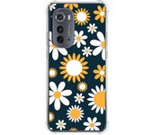 Funda Silicona Antigolpes para Motorola Moto Edge 30 5G diseño Flores 08 Dibujos