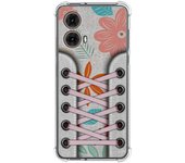 Tumundosmartphone Funda Silicona Antigolpes para Motorola Moto G85 5G diseño Zapatillas 09 Dibujos