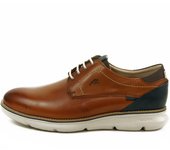 Fluchos mod. 1740 zapato casual para hombre en piel natural, cordones