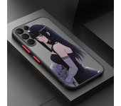 Hinata Japanese Cartoon For Samsung Galaxy S24 S23 S22 S21 S20 Ultra Plus FE Note 20 5G Frosted Translucent Phone Case