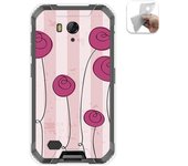 Tumundosmartphone Funda Gel Tpu para Ulefone Armor X6 diseño Flores Vintage Dibujos