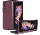Fashion Solid Color Armor Protect Phone Case for Samsung Galaxy Z Fold 6 5 4 3 2 1 Flip 6 5 4 3 2 1 TPU PC Shockproof soft Cover