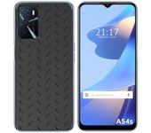 Funda Silicona para Oppo A54s diseño Metal Dibujos