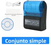 58mm Mini Portable Thermal Printer Receipt Mobile Wireless Bluetooth Ticket Bill Printer For Printing Labels/Tickets Receipt