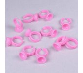 Wholesale 100Pcs/Bag Disposable Eyelash Extension Glue Ring Cup Tattoo Pigment Holder Container Lash Tools Supplier