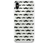 Funda compatible con iPhone X - XS - Pattern Bigote