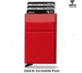 Rfid Credit Card Holder Men Thin Slim Mini Minimalist Wallets Luxury Metal Bank ID Cardholer Case Wallet for Men Carteras Choice