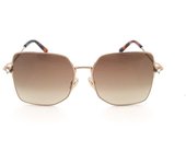 JIMMY CHOO TRISHA/G/SK (J5G) GAFAS DE SOL para Mujer, Montura de metal Dorado y lentes degradadas