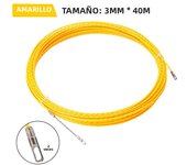 3mm Cable Push Puller 10-50M Fiberglass Cable Puller Fish Tape Reel Conduit Tool Ducting Rodder Pulling Puller Guide Device