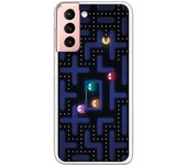 Funda compatible con Samsung Galaxy S21 - S30 (4G/5G) - Laberinto Comecocos