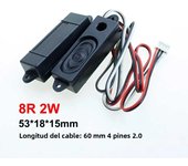 JCD 1Pair Audio Portable Speakers For Computer PC TV LCD Speaker 3070 45100 Rectangle Loudspeaker 4R 8R 2W 3W 5W 10W 4/8Ohm