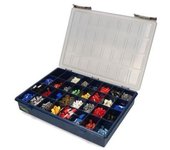 EDM Caja de plástico con punteras aisladas 3.800 unid. - EDM - 48688  Varios Bricolaje Varios Bricolaje