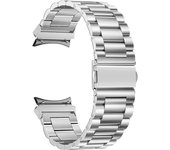 No gaps strap for samsung galaxy watch 6 classic 47mm 43mm watch 5 4 44mm 40mm Stainless steel strap watch 5 pro 45mm 4classic