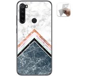 Tumundosmartphone Funda Gel Tpu para Xiaomi Redmi Note 8 (2019/2021) diseño Mármol 05 Dibujos