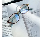 Ultra Light Retro Small Round Frame Myopia Glasses for Women Anti Blue Light Myopia Glasses Men Artistic Frame Glasses 0 To -4.0