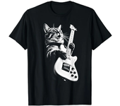 Van Gogh Starry Night Cat T-shirt Hip Hop Street Clothing New Fashion Casual Top T-shirt Classic Fit Cat Lover Collar 51314