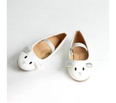 Trendy Cute Cartoon Mary Jane Shoes For Girls, Comfortable Non Slip Soft Flat Sole Shoes For Indoor Outdoor Party, Spring And Au