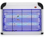 Lámpara Antimosquitos Eléctrico 20W Mata Insectos Insectocutor Matamoscas Repelente de Mosquitos Interior para Balcón Cocina y Dormitorio