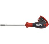 Wiha Destornillador con cargador magnético TORX®, con 8 bits, de 1/4", en blíster (33008)