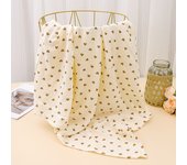 New Print Baby Cotton Swaddle Wraps 100% Muslin Cotton Blankets For Infants Bedding  Cover Newborn Soft Bath Towels
