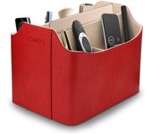 Funda de Piel para Mando a Distancia y ranura para tablet.