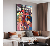Tengen Toppa Gurren-Lagann Movie Sticky Posters Vintage Room Home Bar Cafe Decor Vintage Decorative Painting