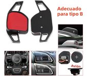 Aluminum Steering Wheel Paddle Shifter Extension for Audi A3 S3 8V A4 S4 A5 S5 B8.5 A6 S6 A7 S7 C7 Q5 Q7 2013 2014 2015 2016