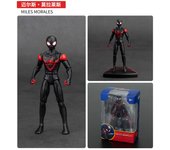 ZD Toy Spider-man BASE AGGREGATION GAMEPLAY Iron Man Miles Morales ELECTRO SPIDER GWEN Collection Infinity Saga Figure Toy