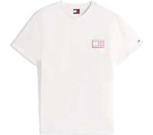 Camiseta Tommy Slim Pop Hombre Blanco