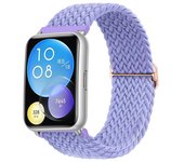 Band for HUAWEI watch fit 2 strap accessories braided solo loop bracelet wristband replacement belt correa HUAWEI watch fit2