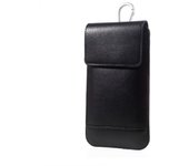 para OnePlus Nord 2 5G (2021) Funda Estuche Cinturon Vertical Doble Bolsillo - Negro