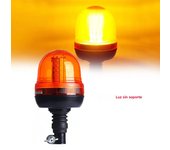 60 LED Amber Tractor Motorcycle Forklift Strobe Warning Light Beacon Truck Vehicle Emergency Flashing Lights Safe Signal Lamp