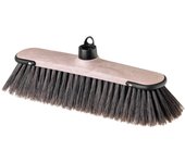 VIGAR® - Escoba Pelo Suave - Ideal para Suelos Delicados - Con Anilla Colgadora Y Paragolpes Para Evitar Marcas en Paredes Y Muebles - Fabricado en España - Cuerpo Escoba Fabricado Con Materiales Reciclados - Rosca Universal