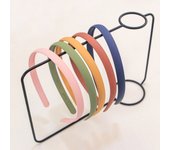 4/5/6pcs Fashion Matte Headband For Women Girls Thin Headband Female Plastic Teeth Hairbands Simple Hair Accessories Mix Styles
