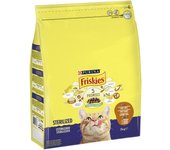 Friskies Sterilized con Pavo y Verduras para Gatos  Pienso completo para gatos esterilizados