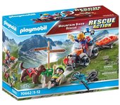 Playmobil Rescate Montaña Ciclista 70662.