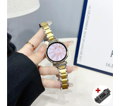 18mm 20 22mm Slim Bracelet for Huawei Watch GT4 41mm Women Strap Stainless Steel Band for Samsung Galaxy 4 6 5pro 40 44mm Correa