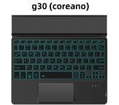 AJIUYU Wireless Touchpad Keyboard With Backlight For Samsung Galaxy Tab S9 FE SM-X510 X516B 10.9" A9+ S7 S8 A8 S6 Lite Tablet