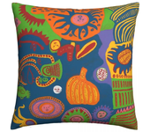 Pink Dots Pillowcases Bed Car Yayoi Kusama Art Abstract Pumpkin Polka Pop Aesthetic Cushion Cover Cool Decor Throw Pillow Case