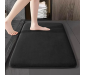 Doormat Coral Velvet Floor Mat Bathroom Door Mat Entrance Door Water Absorbent Carpet Kitchen Floor Mat 1cm Thick bath mat