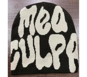 Gorros hombres mujeres calidad lana Cap caliente Kpop moda cien tomar lana Cap Ins nuevo neto rojo diseño Y2K meaculpa Beanie