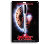 Classic Horror Movie Poster Rusty Metal Plaque Retro Decorative Plate Bar Man Cave Garage Club Metal Sign Wall Decoration