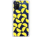 Funda compatible con Samsung Galaxy A03s - Patron limones